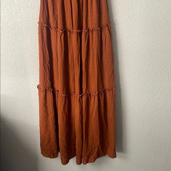 Taylor Women's Orange Maxi Dress - Picture 8 of 8